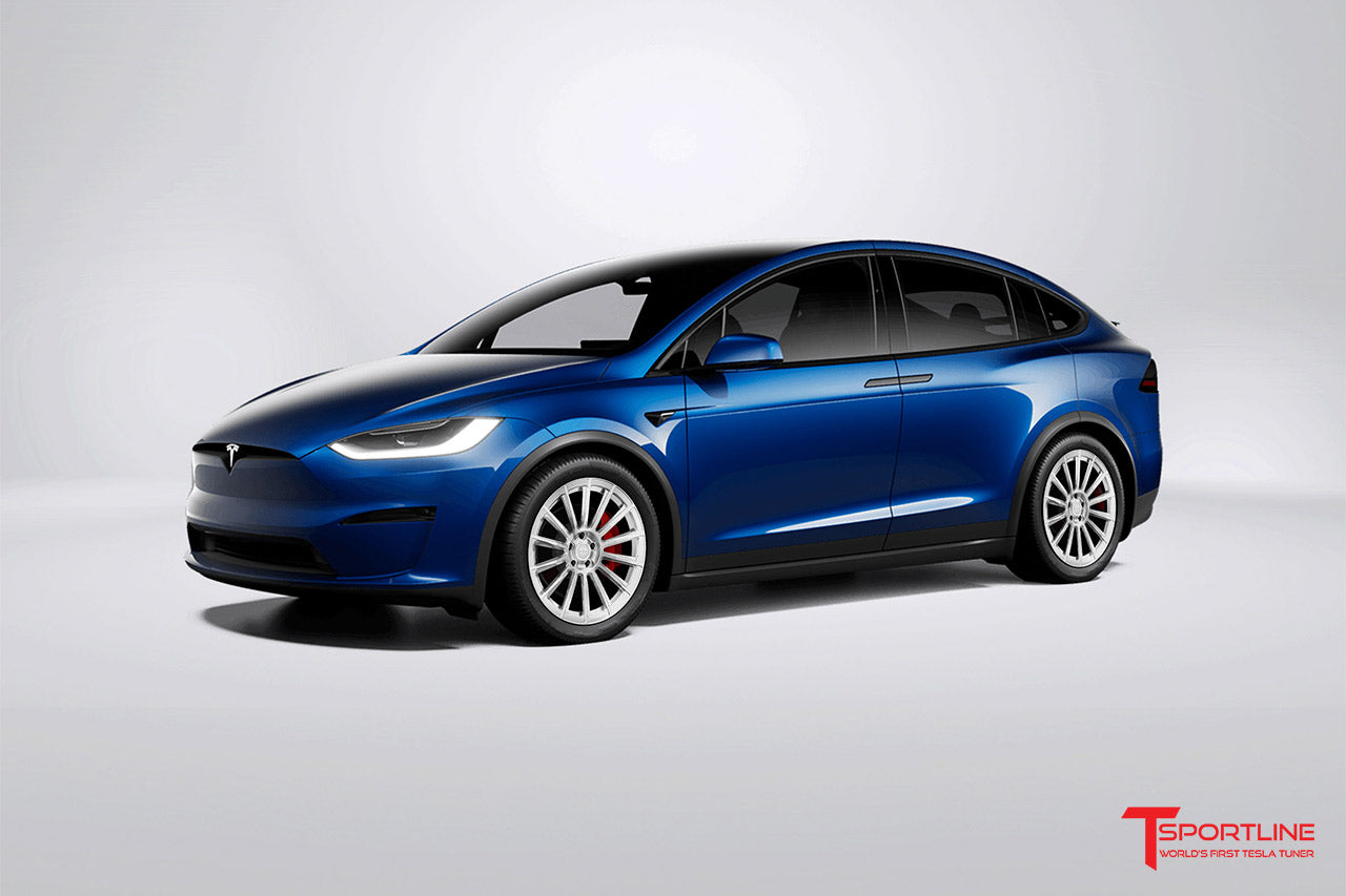 MX114 21" Tesla Model X Long Range & Plaid Wheel (Set of 4)