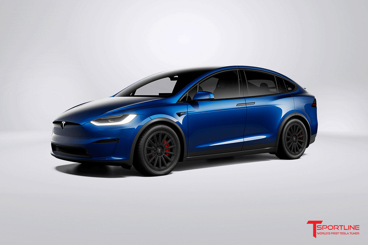 MX114 21" Tesla Model X Long Range & Plaid Wheel (Set of 4)