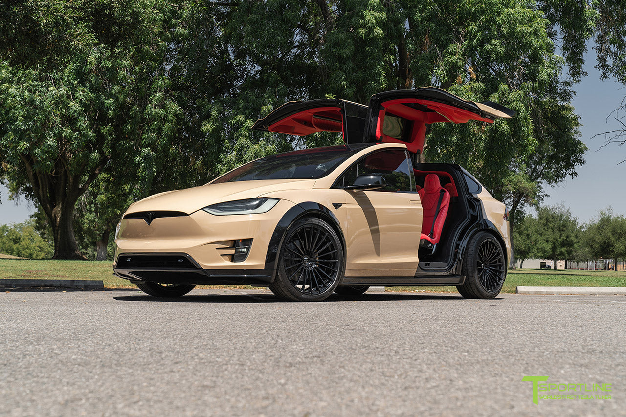 Tesla Model X Color Change Vinyl Wrap Complete Vehicle