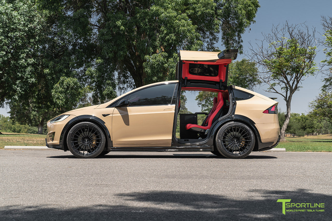 Tesla Model X Color Change Vinyl Wrap Complete Vehicle
