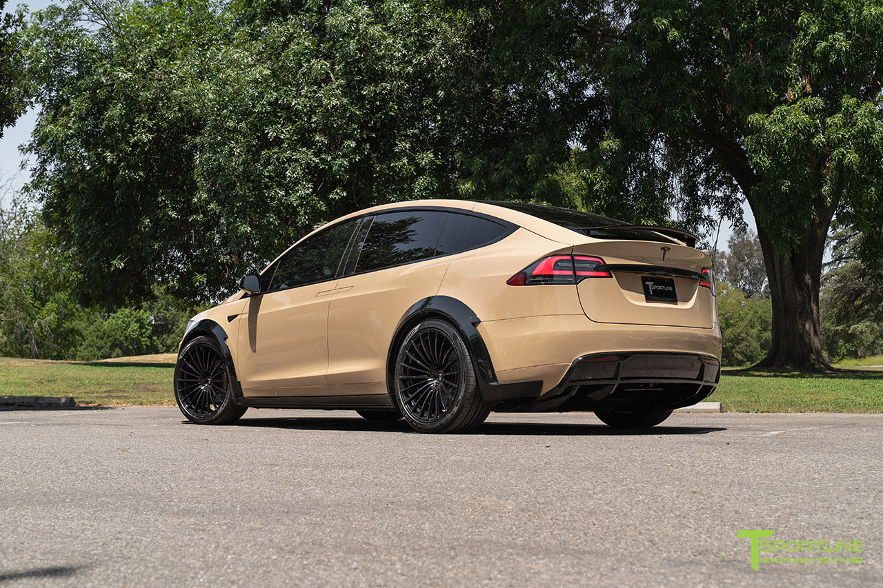 Tesla Model X Color Change Vinyl Wrap Complete Vehicle