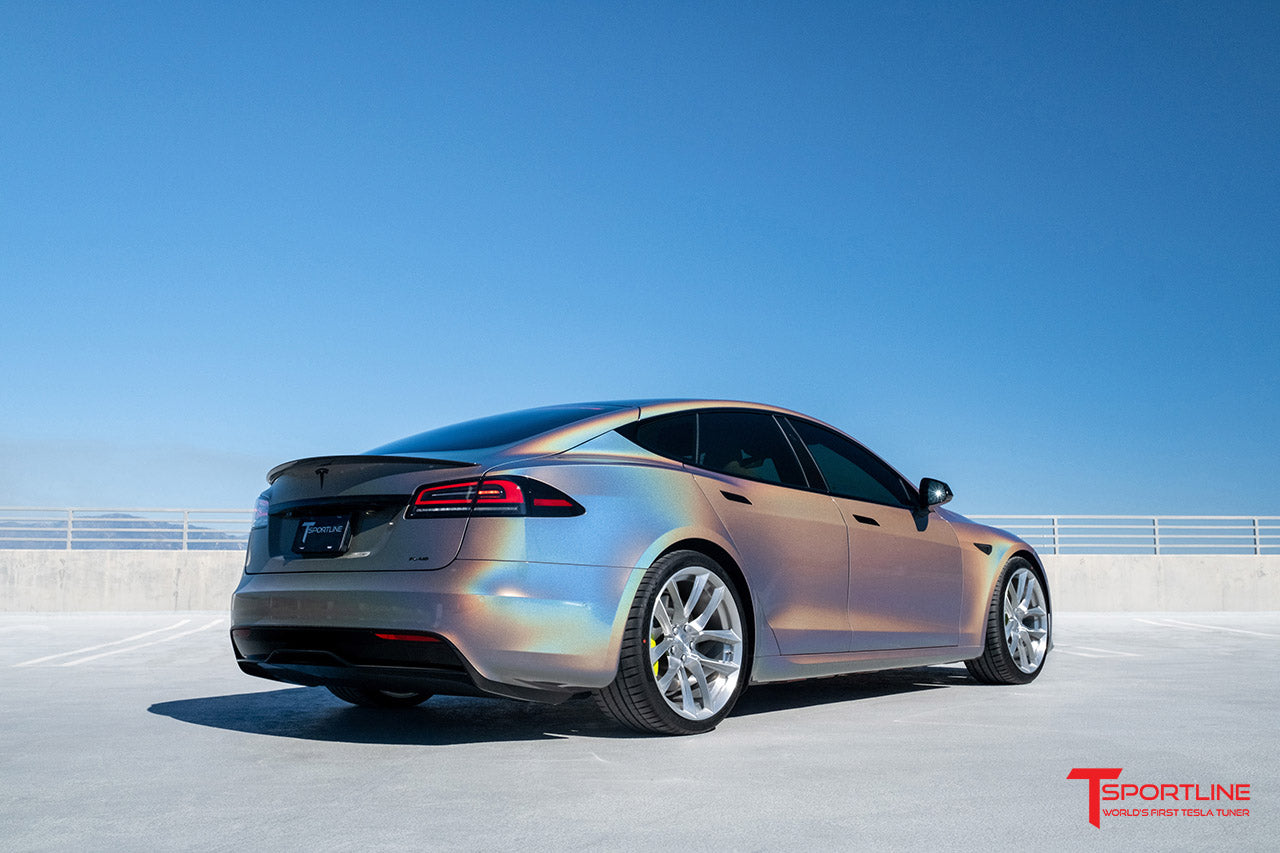 Tesla Model S Color Change Vinyl Wrap Complete Vehicle