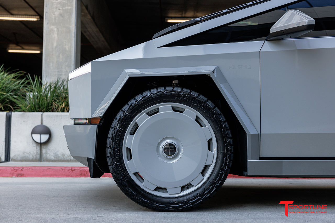CTM 24" Tesla Cybertruck Fully Forged Monoblock Tesla Wheel (Set of 4)