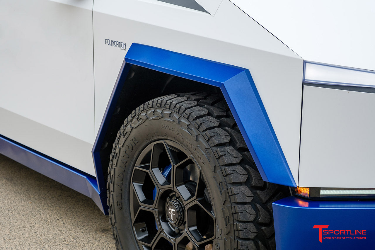 Custom Build - 2024 Tesla Cybertruck with Rolls Royce Blue Custom Leather Interior