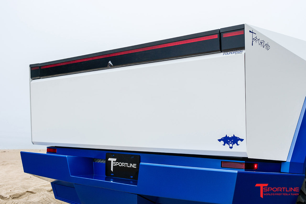 Custom Build - 2024 Tesla Cybertruck with Rolls Royce Blue Custom Leather Interior