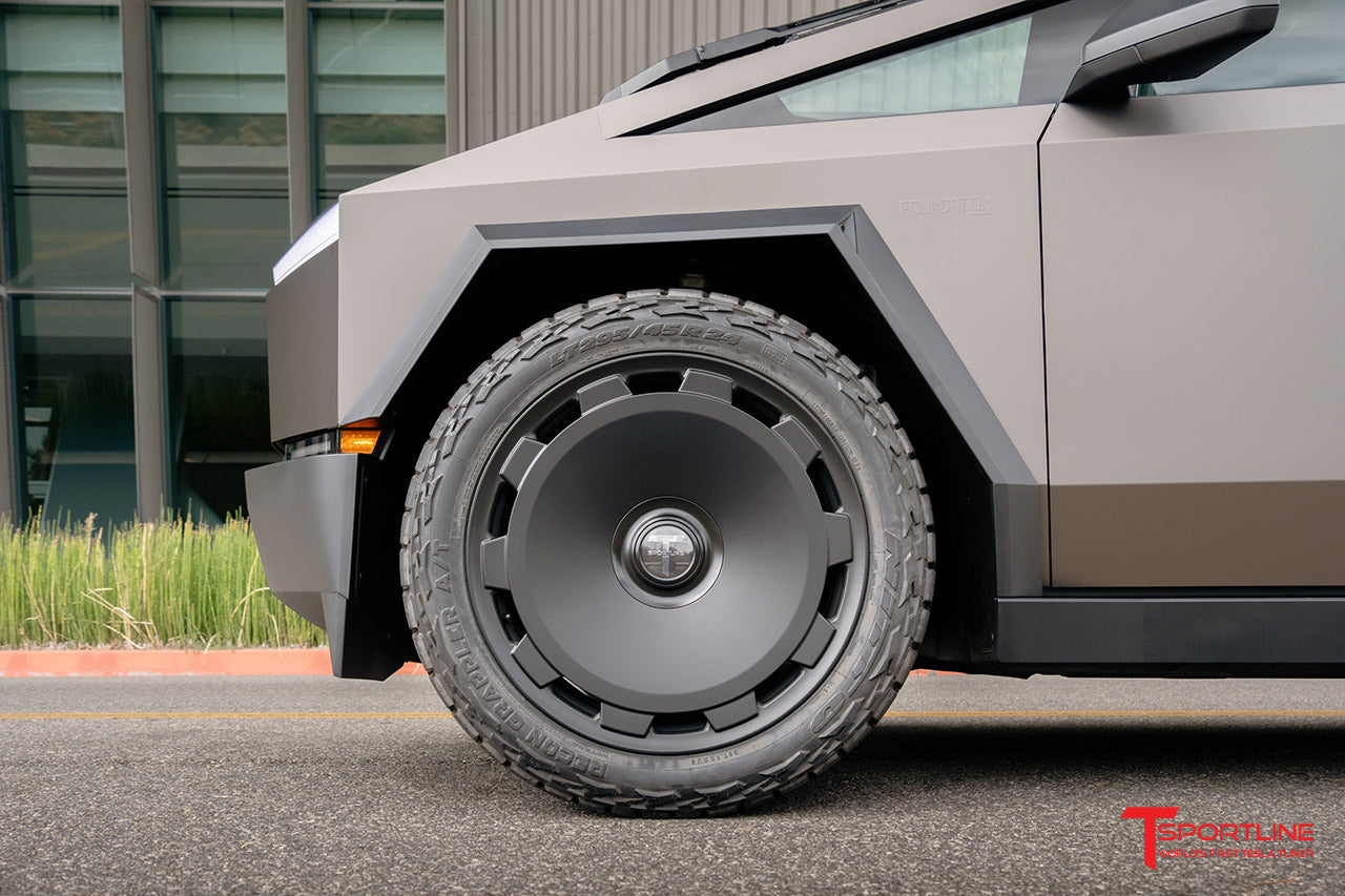 CTM 24" Tesla Cybertruck Fully Forged Monoblock Tesla Wheel (Set of 4)