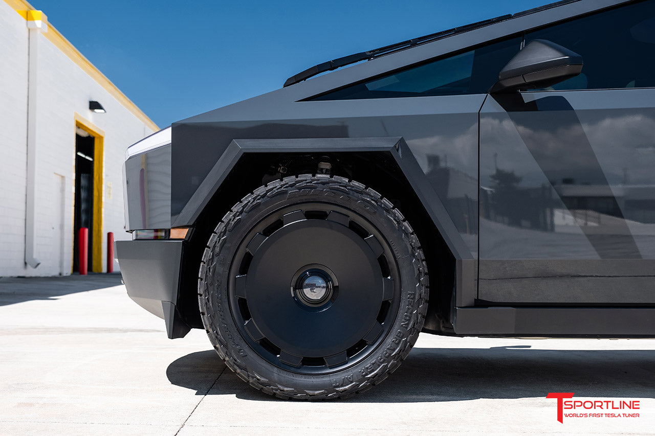 CTM 24" Tesla Cybertruck Fully Forged Monoblock Tesla Wheel (Set of 4)