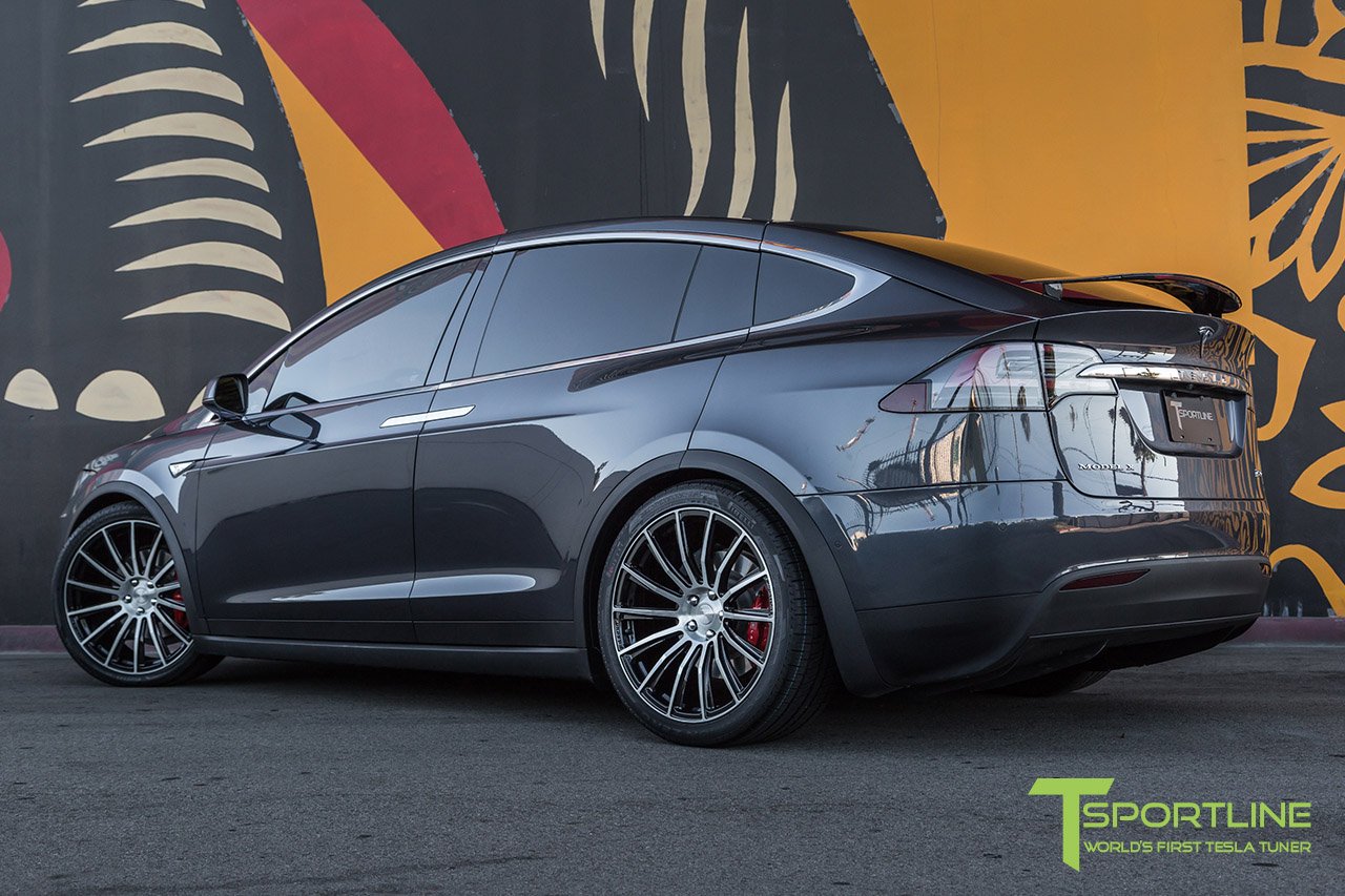 MX114 21" Tesla Model X Long Range & Plaid Wheel (Set of 4)