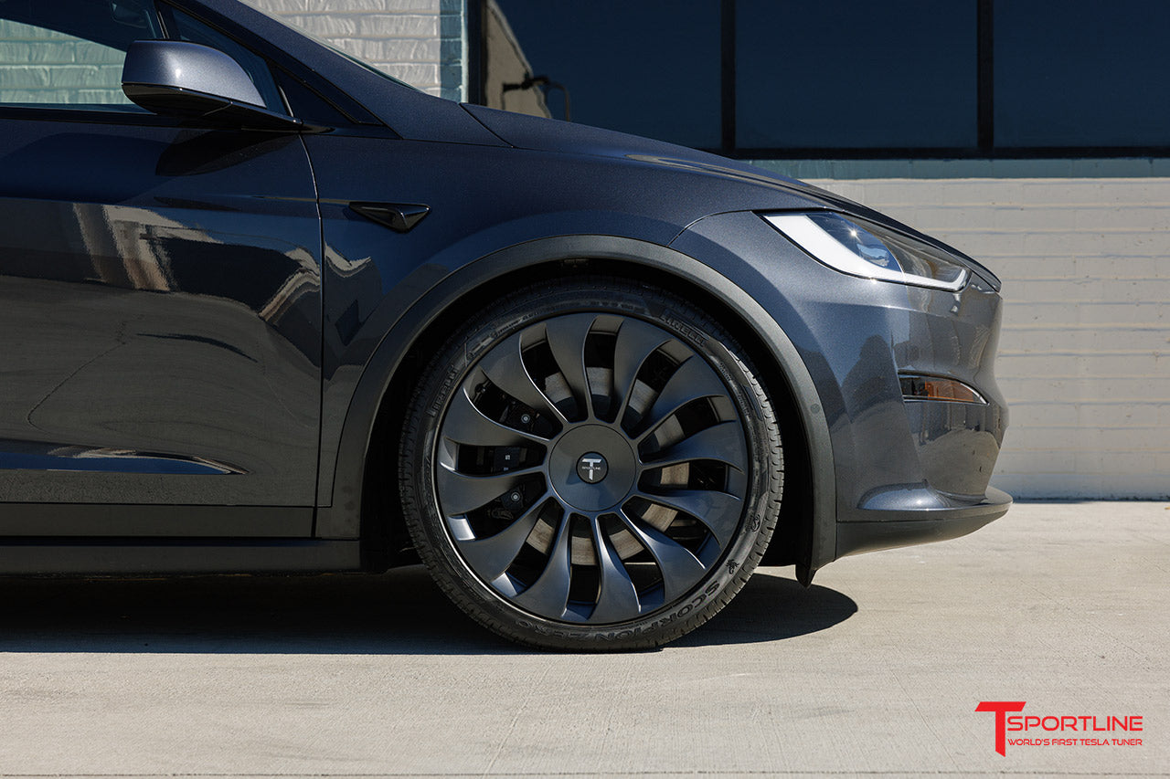 Tesla Model X TSV 22" Wheel and Advanta HPZ-02 High Performance All Season Tire Package (Set of 4) Open Box Special!