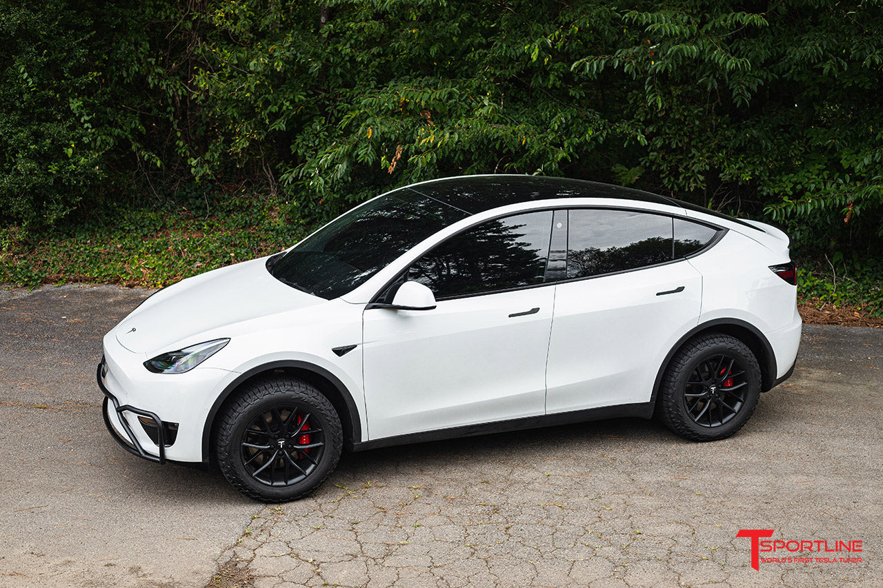 Tesla Model Y Overland Bull Bar Brush Guard Fascia Bumper