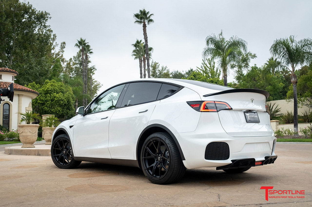 Tesla Model Y Aero Sport Body Kit with Front and Rear Bumper Fascias & Wing Spoiler
