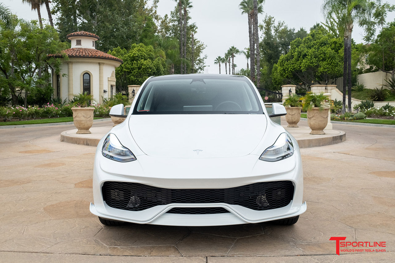 Tesla Model Y Aero Sport Body Kit with Front and Rear Bumper Fascias & Wing Spoiler