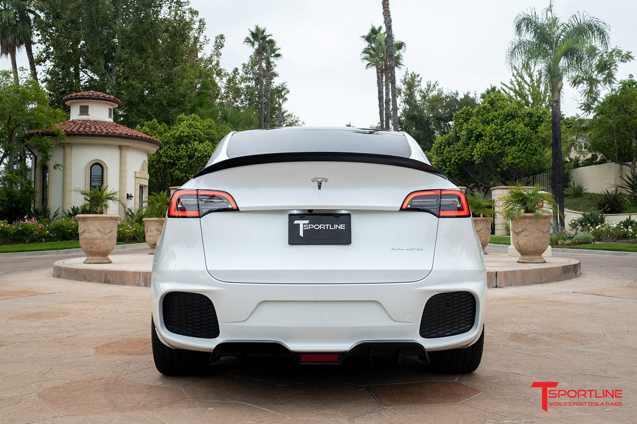 Tesla Model Y Aero Sport Body Kit with Front and Rear Bumper Fascias & Wing Spoiler