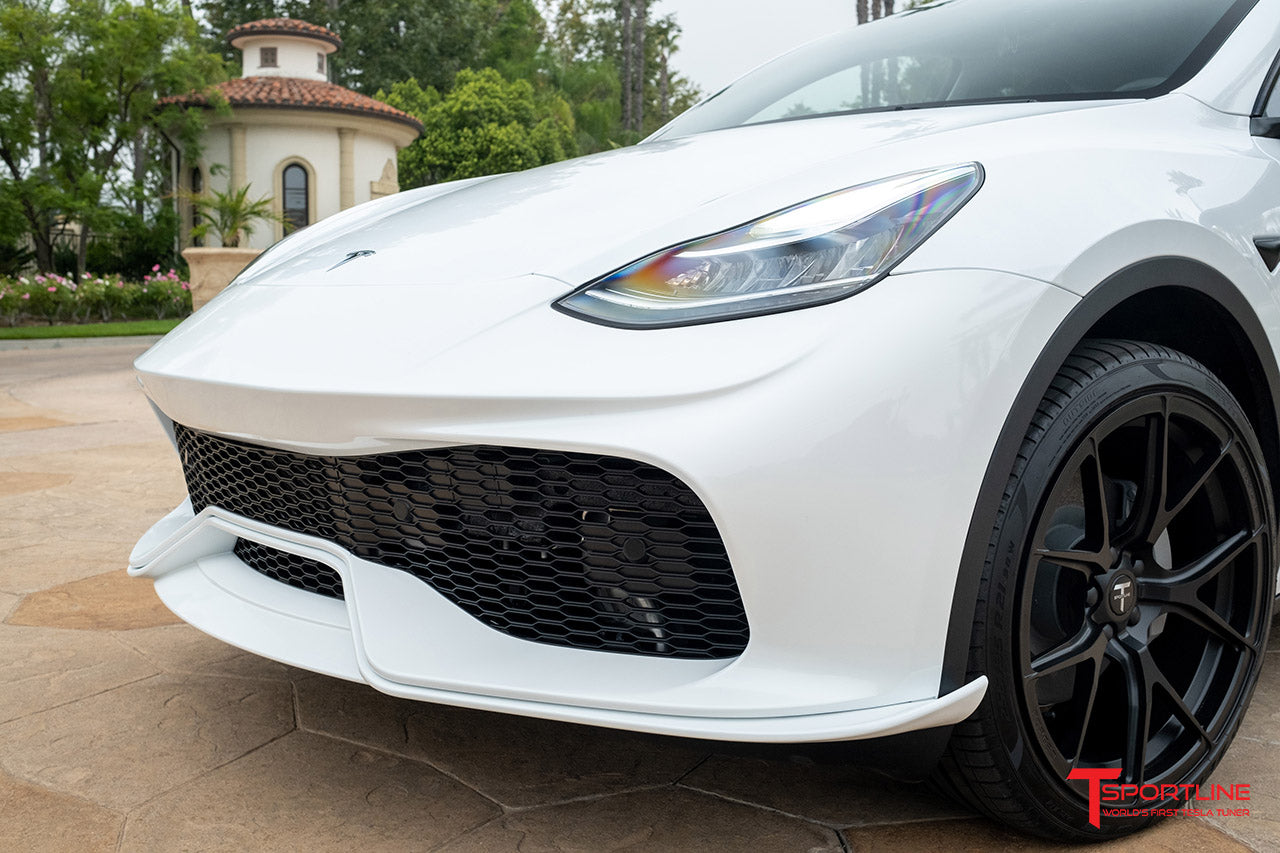 Tesla Model Y Aero Sport Body Kit with Front and Rear Bumper Fascias & Wing Spoiler