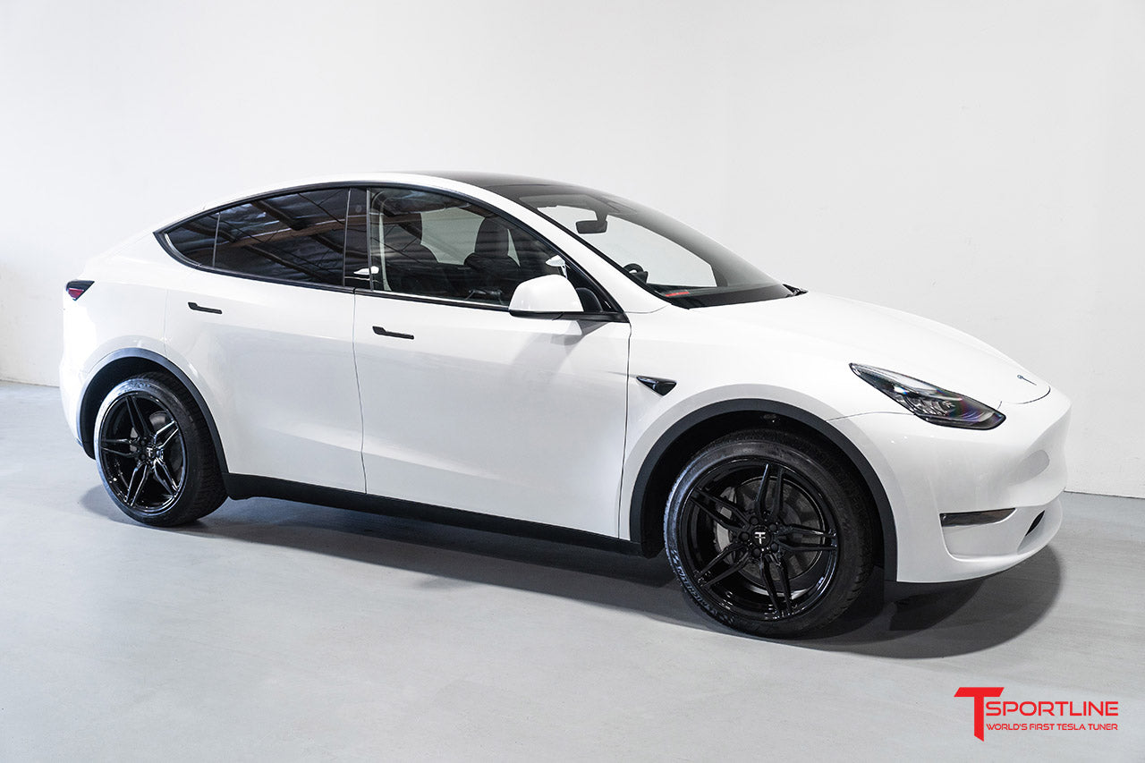 Tesla Model Y Super Saver Aero TSA-5 20" Wheel and Winter Tire Package (Set of 4) - Special