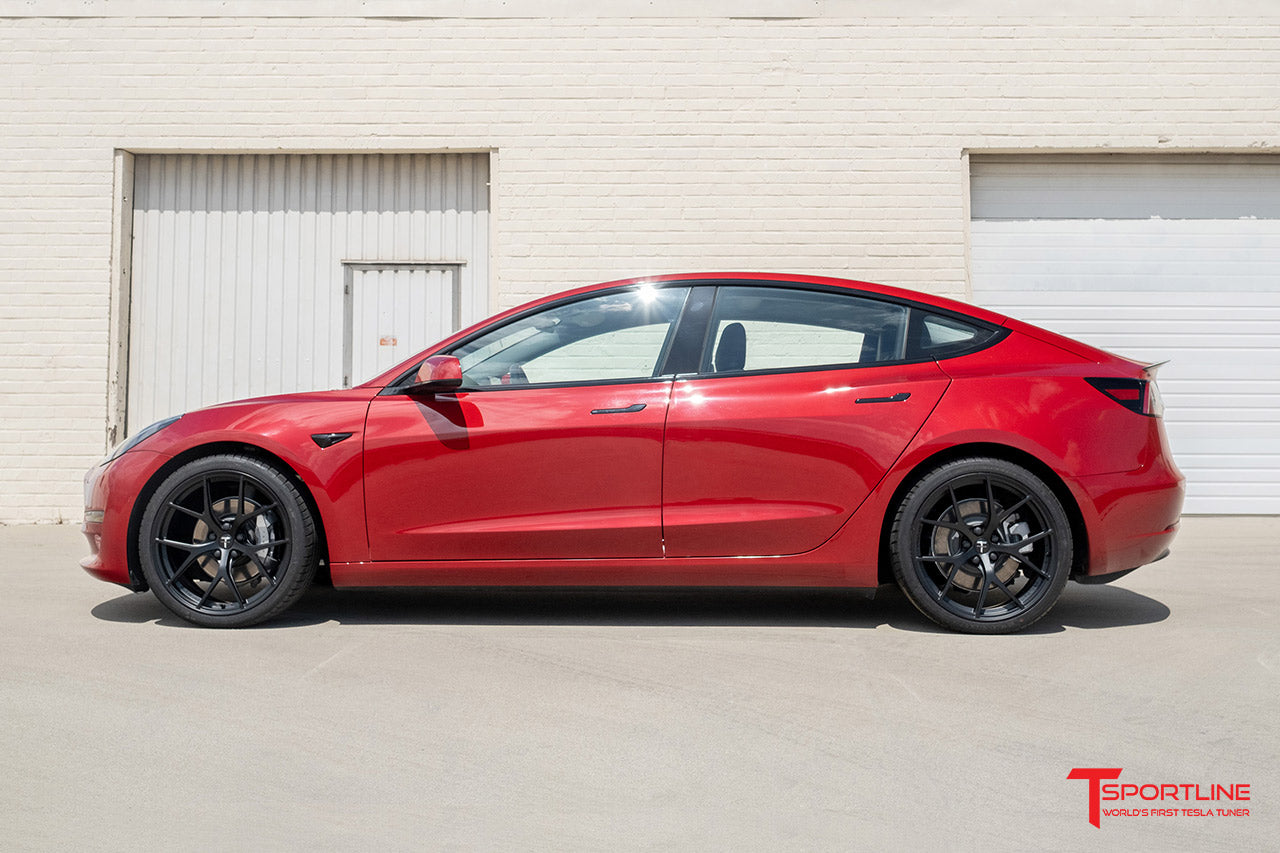 TXL115 20" Tesla Model 3 Fully Forged Lightweight Tesla Wheel and Tire Package (Set of 4)