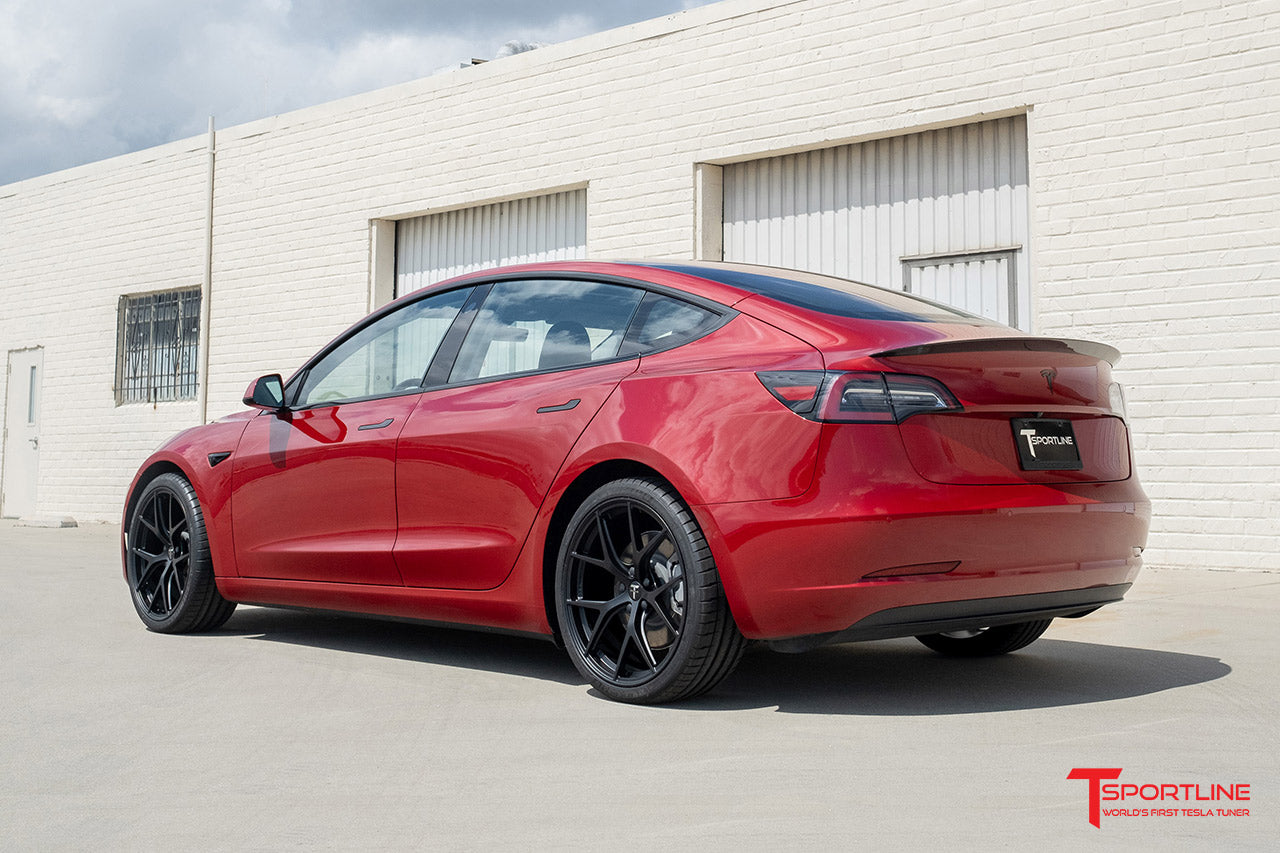 TXL115 20" Tesla Model 3 Fully Forged Lightweight Tesla Wheel and Tire Package (Set of 4)