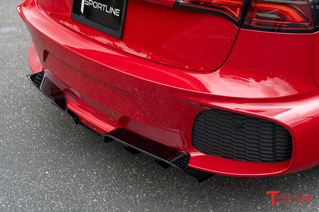 Tesla Model 3 Aero Sport Body Kit with Front and Rear Bumper Fascias & Wing Spoiler