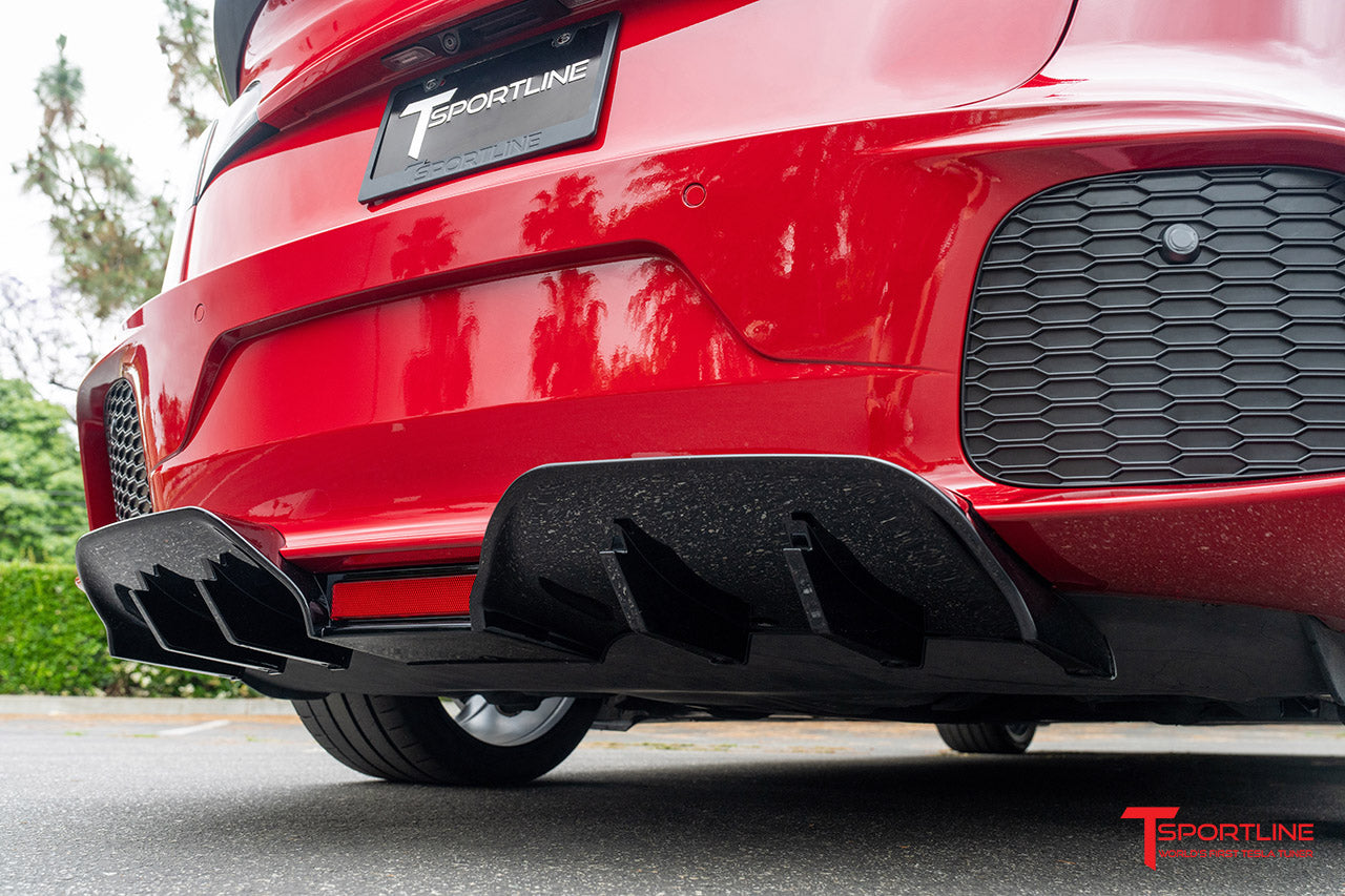 Tesla Model 3 Aero Sport Body Kit with Front and Rear Bumper Fascias & Wing Spoiler
