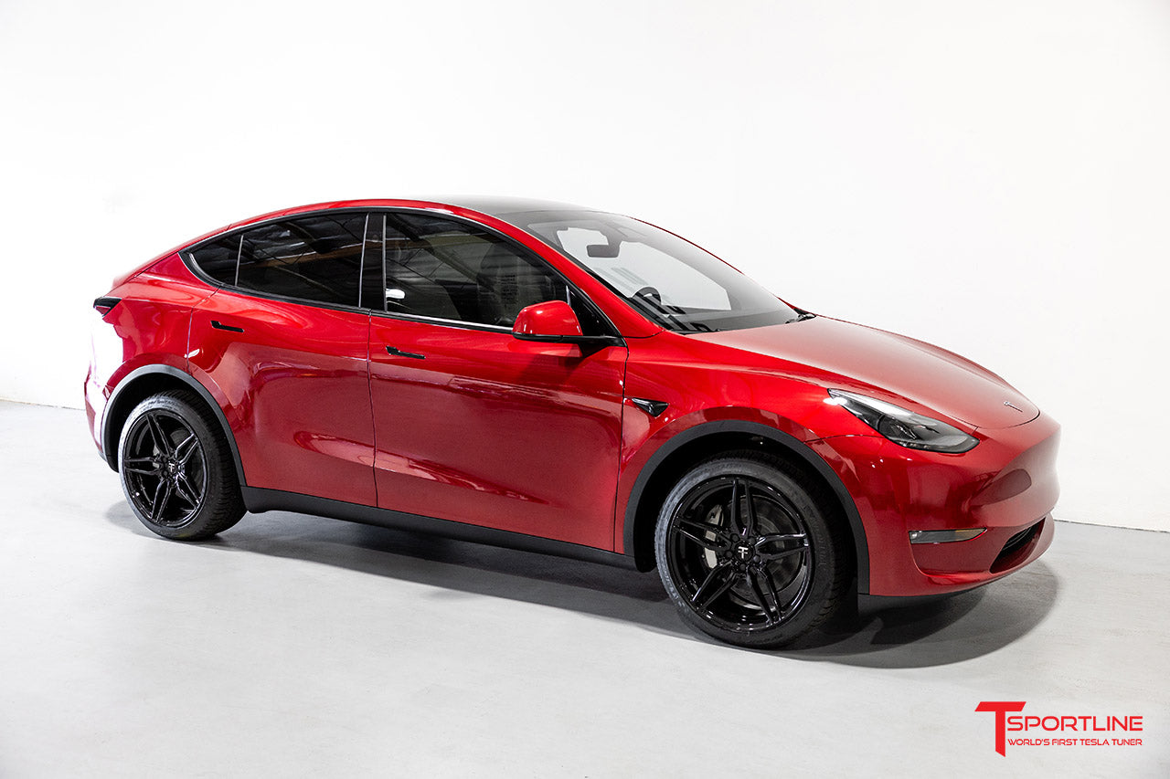 Tesla Model Y Super Saver Aero TSA-5 20" Wheel and Winter Tire Package (Set of 4) - Special