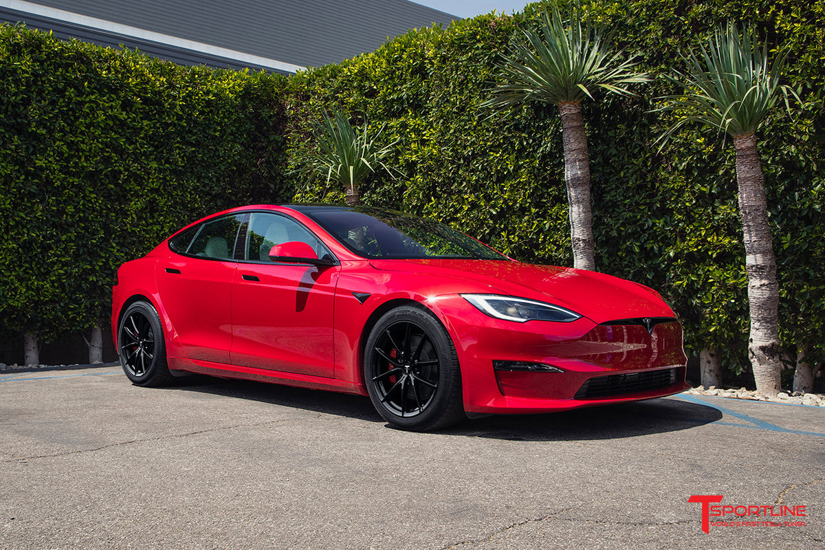 TSF 19&quot; Tesla Model S Long Range &amp; Plaid Replacement Wheel and Tire