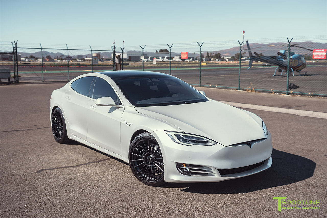 Tesla Model S Color Change Vinyl Wrap Complete Vehicle
