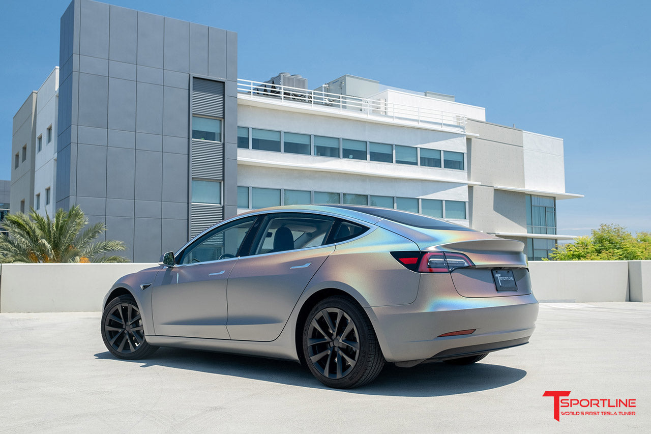 T315 Tesla Model 3 Arachnid Styled Aero Wheel Cover Set for 18" Factory Tesla Wheel