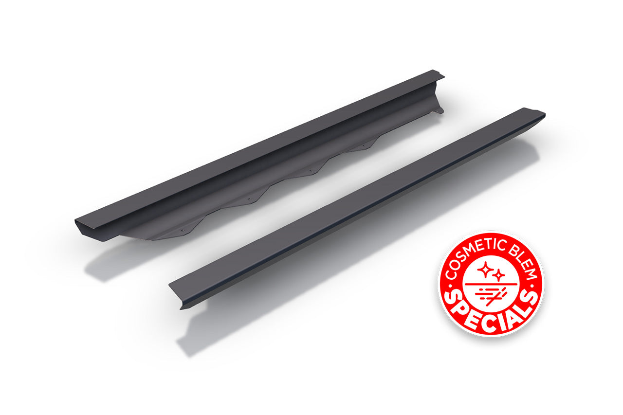 SPECIAL DEAL! Tesla Cybertruck Side Step and Lower Rocker Cladding Armor -  COSMETIC BLEM