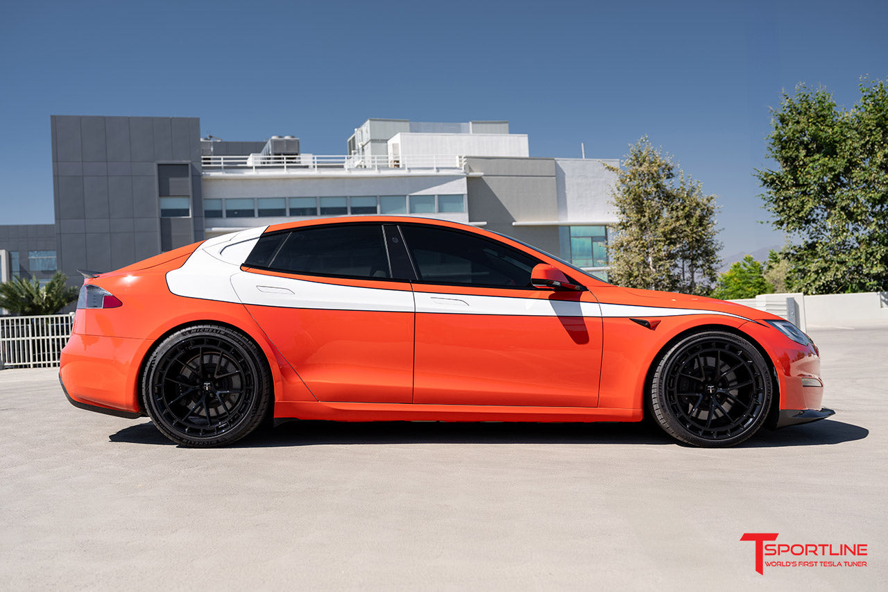 Tesla Model S Long Range & Plaid Carbon Fiber Aero Sport Package (2021 - Present)