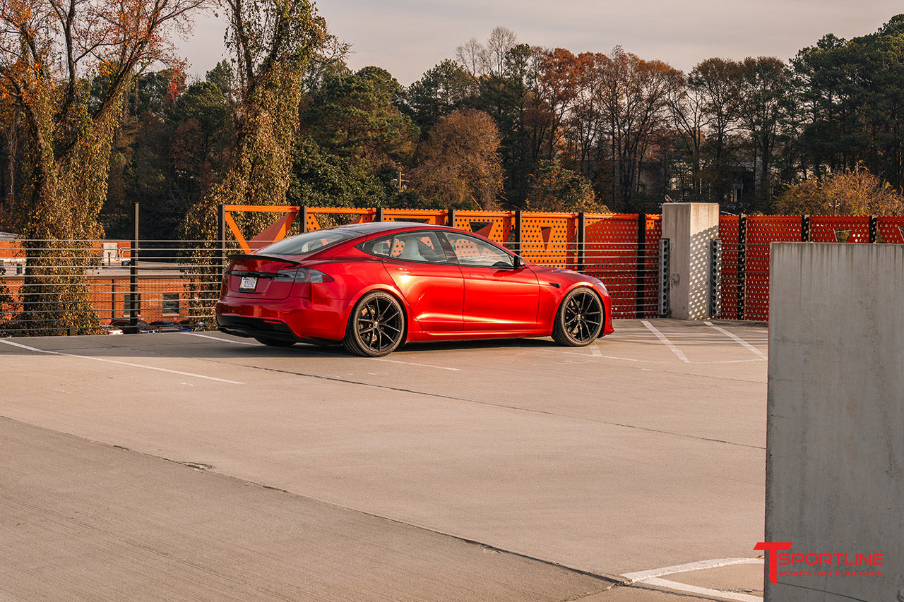 Tesla Model S Long Range & Plaid TSF 21" Wheel and Tire Package (Set of 4) Open Box Special!