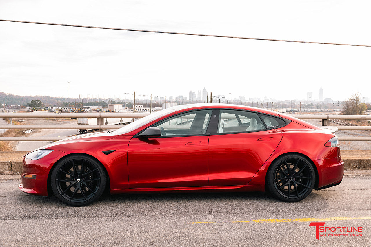 Tesla Model S Long Range & Plaid TSF 21" Wheel and Tire Package (Set of 4) Open Box Special!