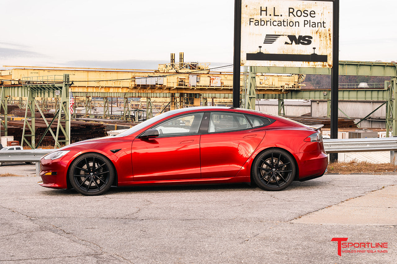 Tesla Model S Long Range & Plaid TSF 21" Wheel and Tire Package (Set of 4) Open Box Special!