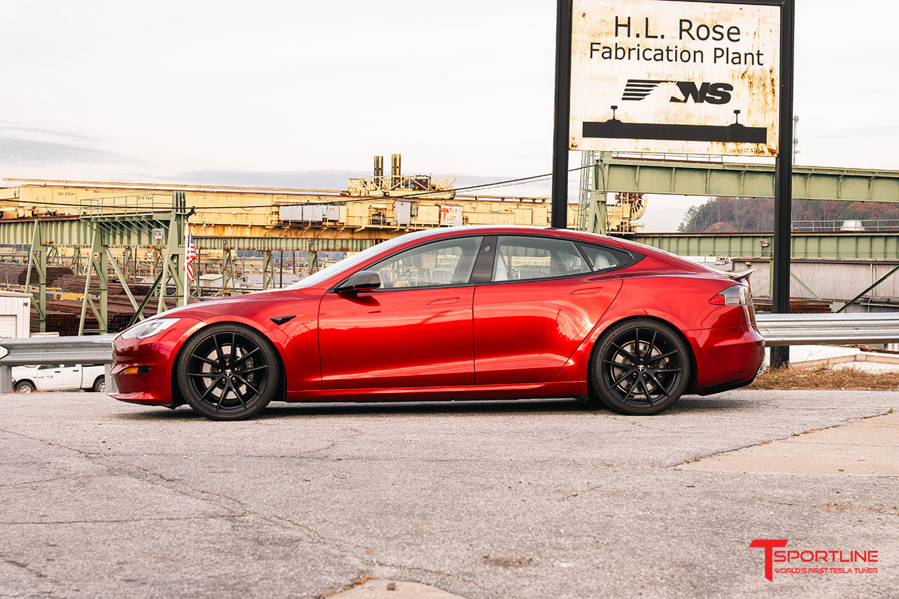 Tesla Model S Long Range & Plaid TSF 21" Wheel and Tire Package (Set of 4) Open Box Special!