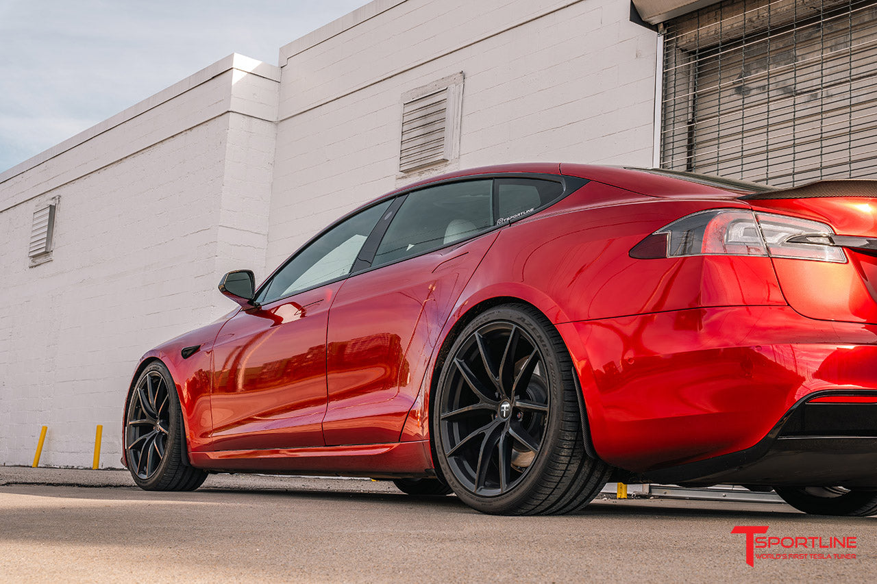 Tesla Model S Long Range & Plaid TSF 21" Wheel and Tire Package (Set of 4) Open Box Special!