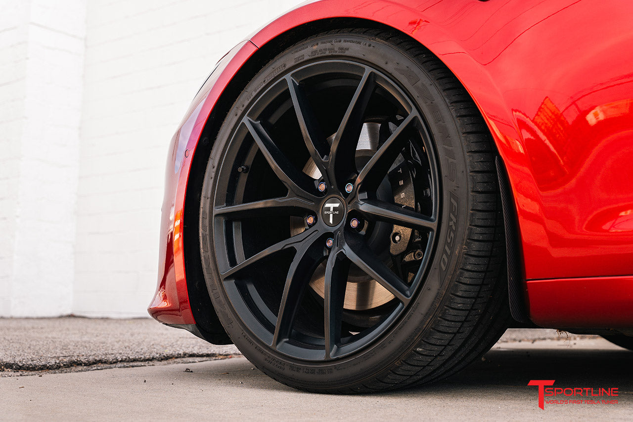 Tesla Model S Long Range & Plaid TSF 21" Wheel and Tire Package (Set of 4) Open Box Special!
