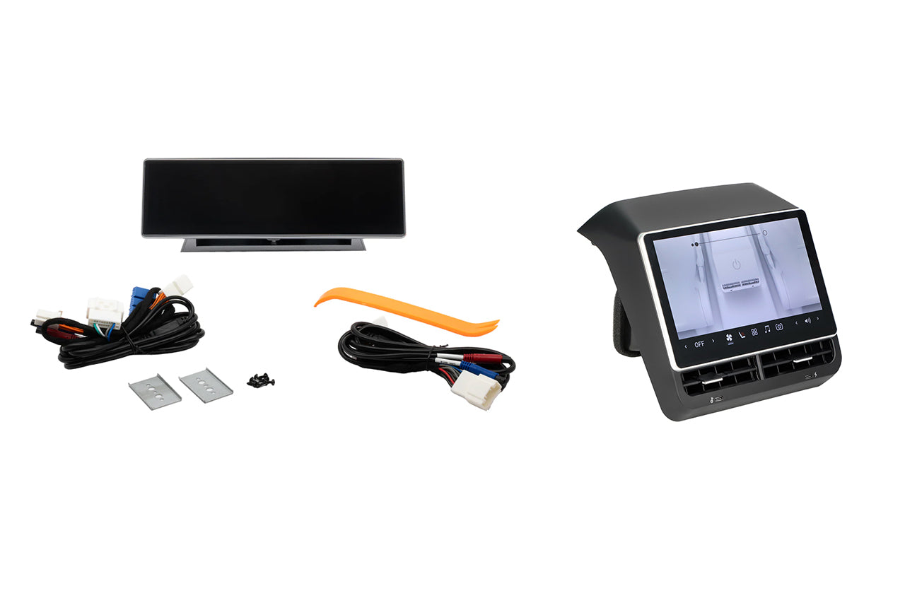 Tesla Model 3 & Y MSX-Entertainment 4.0 Rear Touch Screen with Bluetooth Audio, Apple CarPlay / AirPlay & Streaming Apps