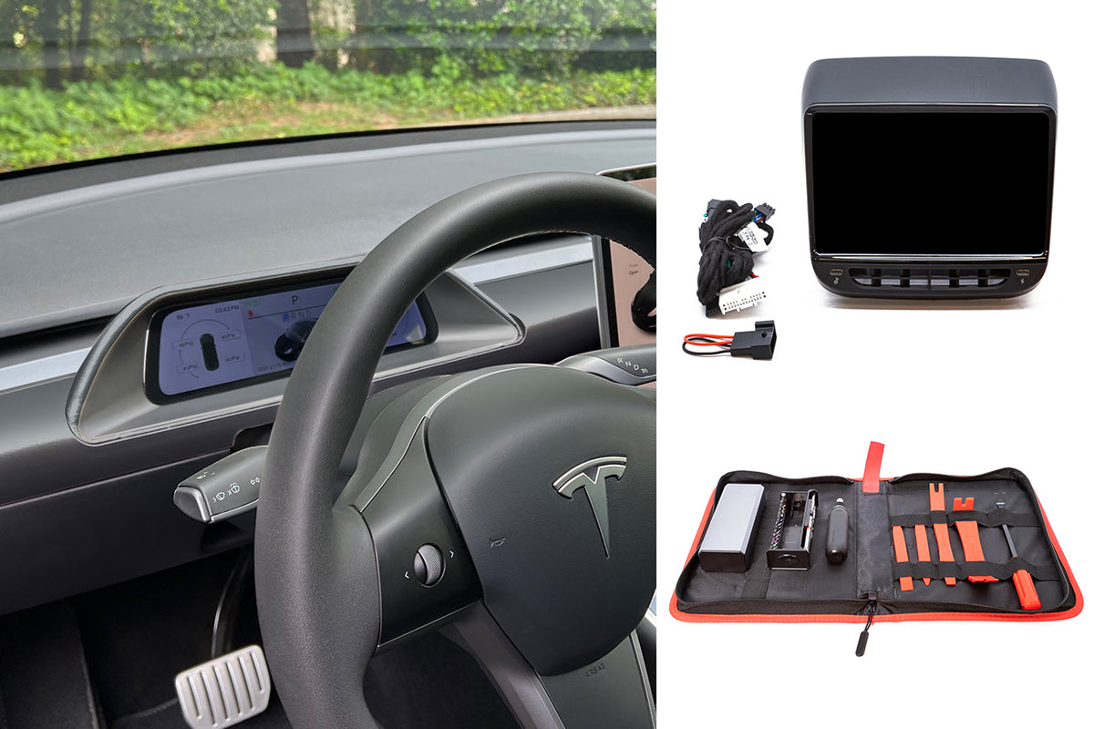 Tesla Model 3 &amp; Y MSX-Entertainment 3.0 Rear Touch Screen with Bluetooth Audio, Apple CarPlay / AirPlay &amp; Streaming Apps