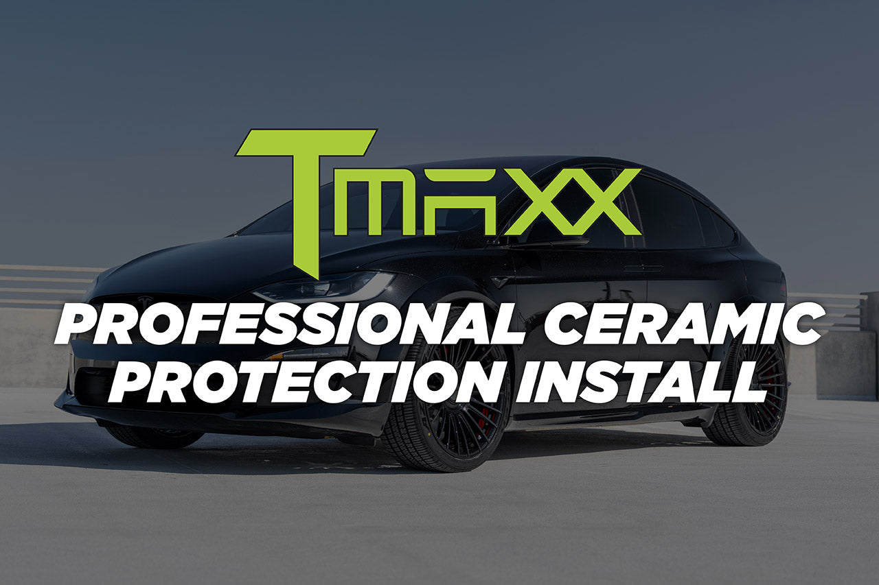 Tesla Model X TMaxx Ceramic Coating for PPF & Vinyl Wraps / Trim / Glass / Wheels / Interior