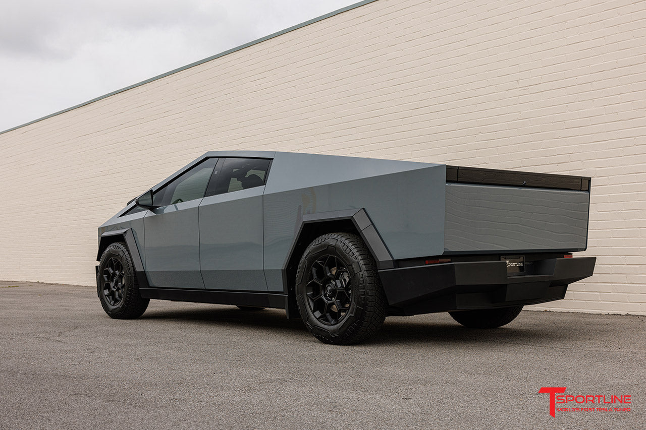 CT7 20" Tesla Cybertruck Fully Forged Lightweight Tesla Wheel and Tire Package (Set of 4)