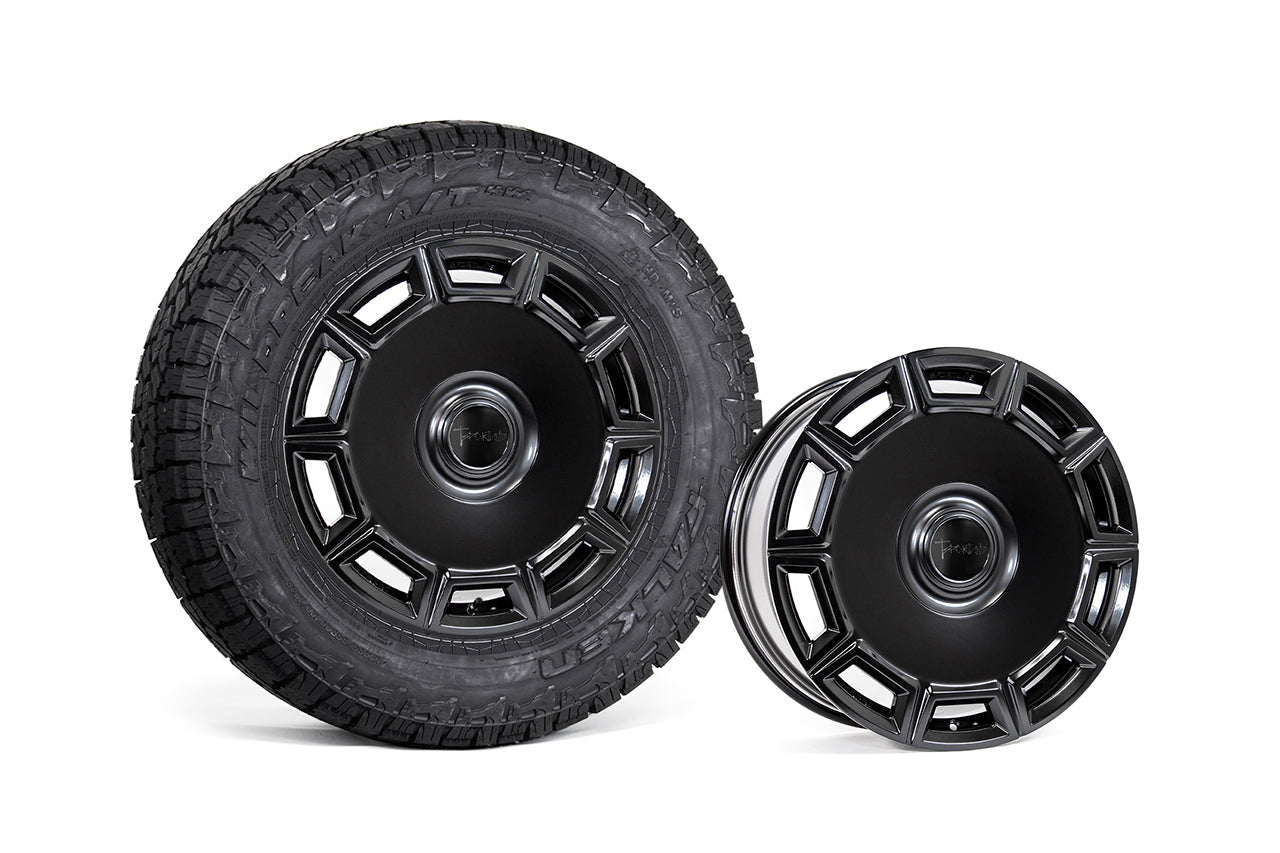 CT10 20" Tesla Cybertruck Fully Forged Monoblock Tesla Wheel and Tire Package (Set of 4)