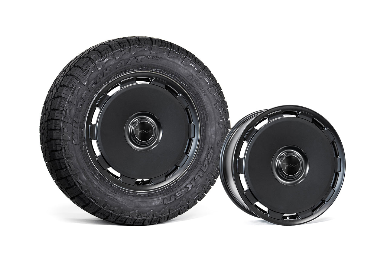CTM 20" Tesla Cybertruck Fully Forged Monoblock Tesla Wheel and Tire Package (Set of 4)