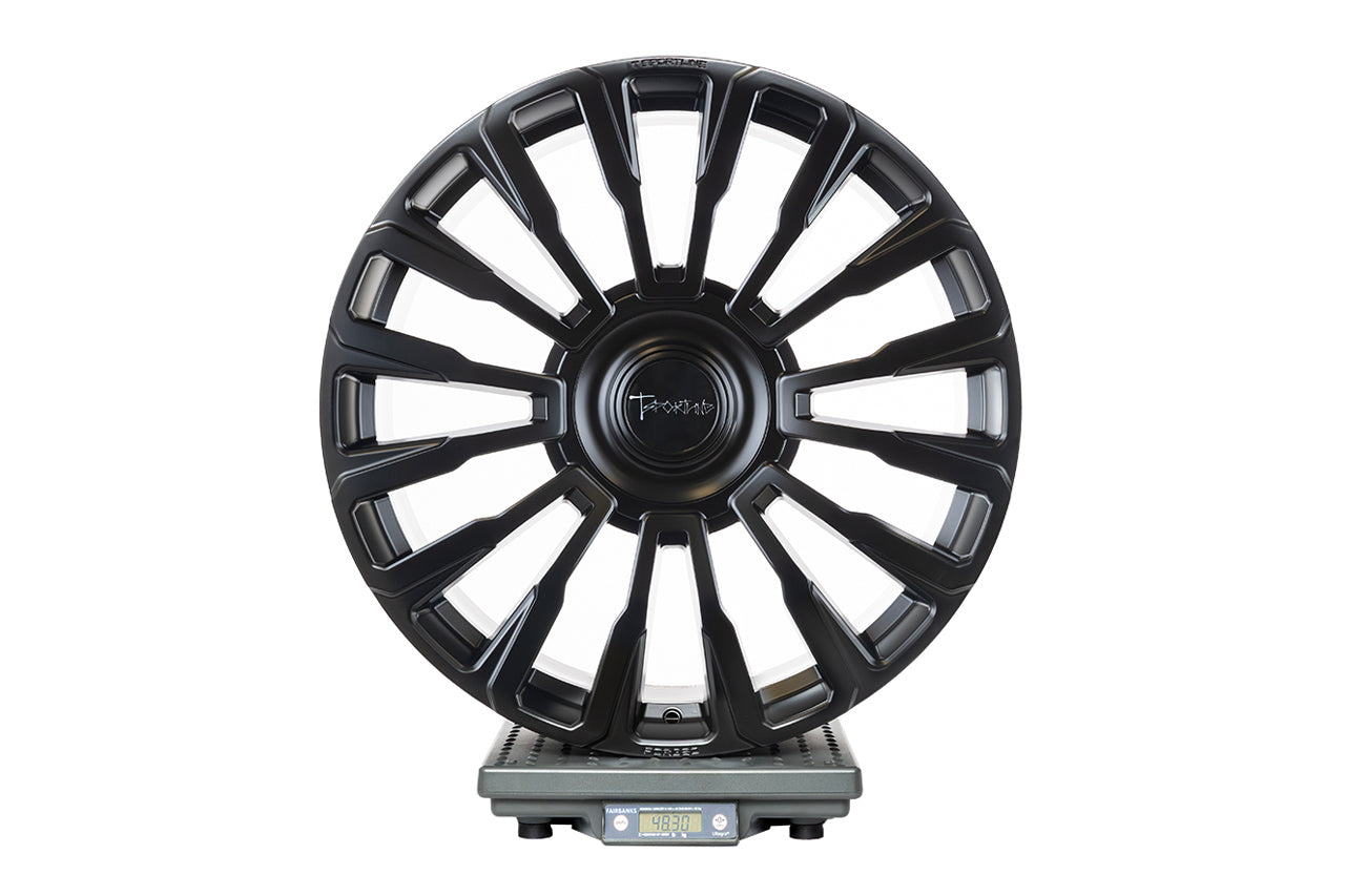 CT8 24" Tesla Cybertruck Fully Forged Monoblock Tesla Wheel (Set of 4)