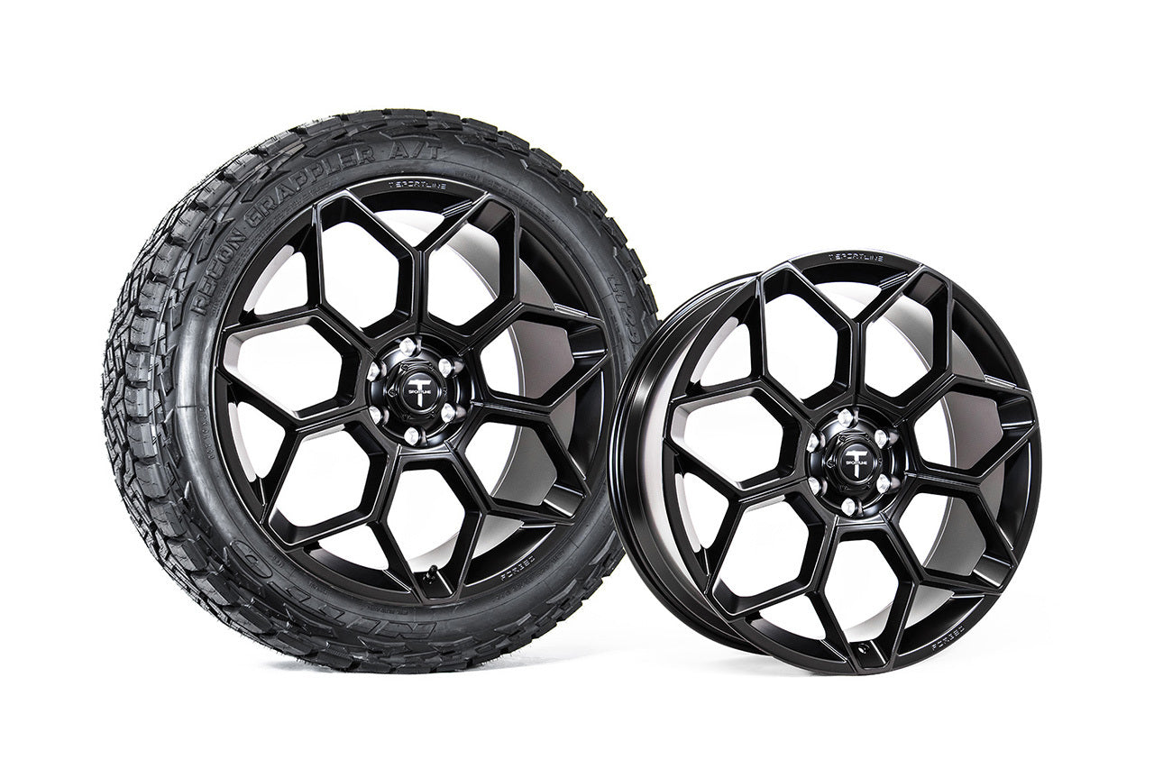 CT7 24" Tesla Cybertruck Replacement Wheel or Wheel & Tire (Single)