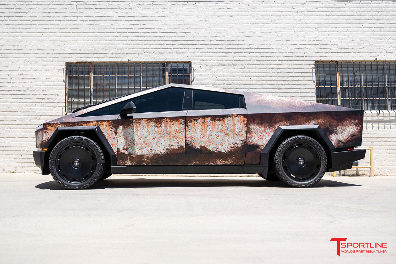 CTM 24" Tesla Cybertruck Fully Forged Monoblock Tesla Wheel (Set of 4)