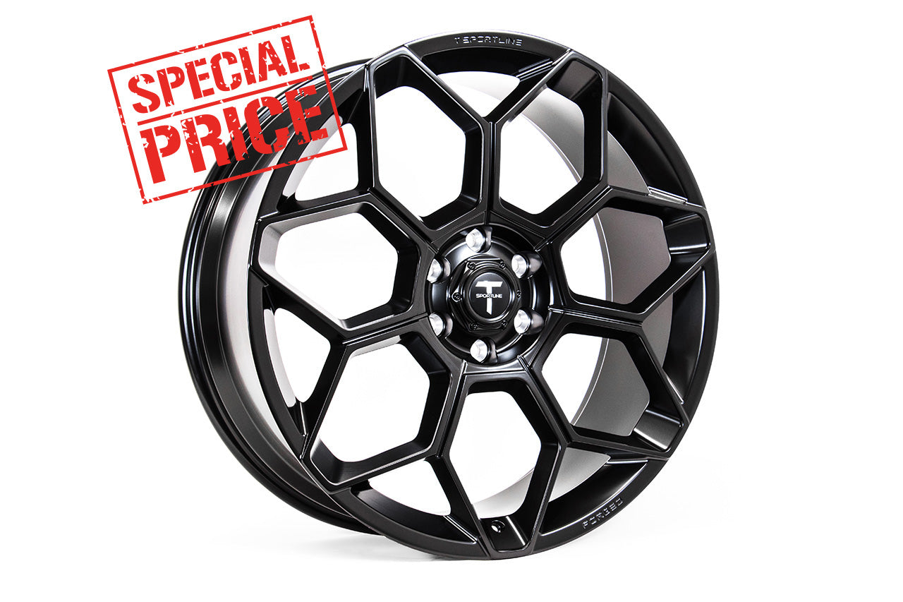 Tesla Cybertruck CT7 24" Fully Forged Lightweight Tesla Wheel (Set of 4) Open Box Special!