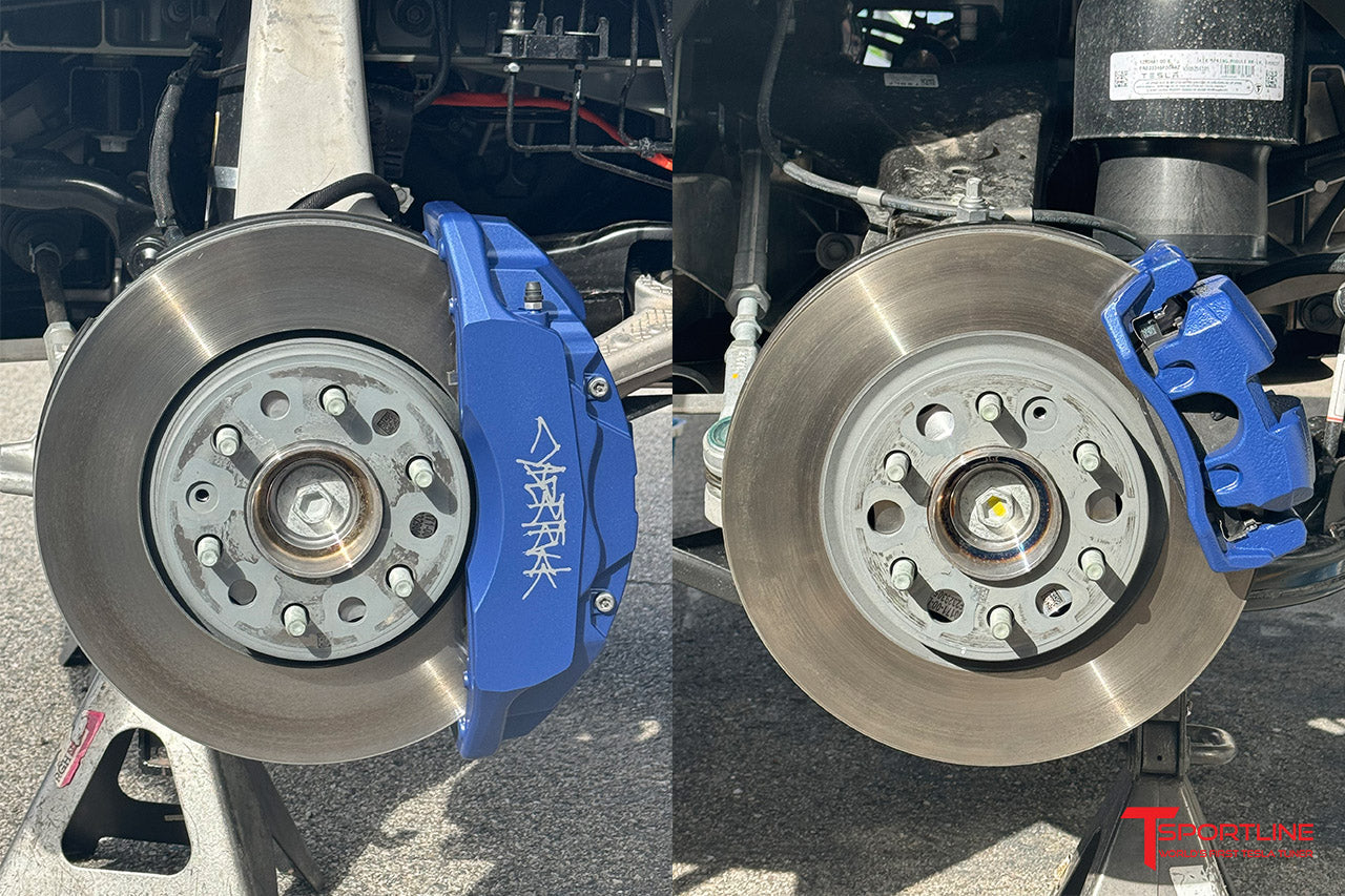 Tesla Cybertruck Brake Caliper Color Change (Custom Painted)
