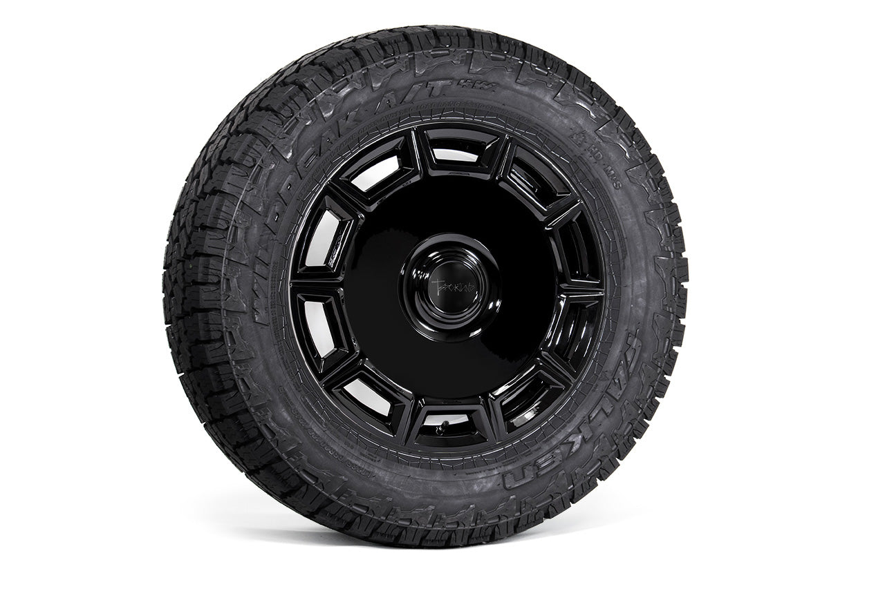 CT10 20" Tesla Cybertruck Fully Forged Monoblock Tesla Wheel and Tire Package (Set of 4)