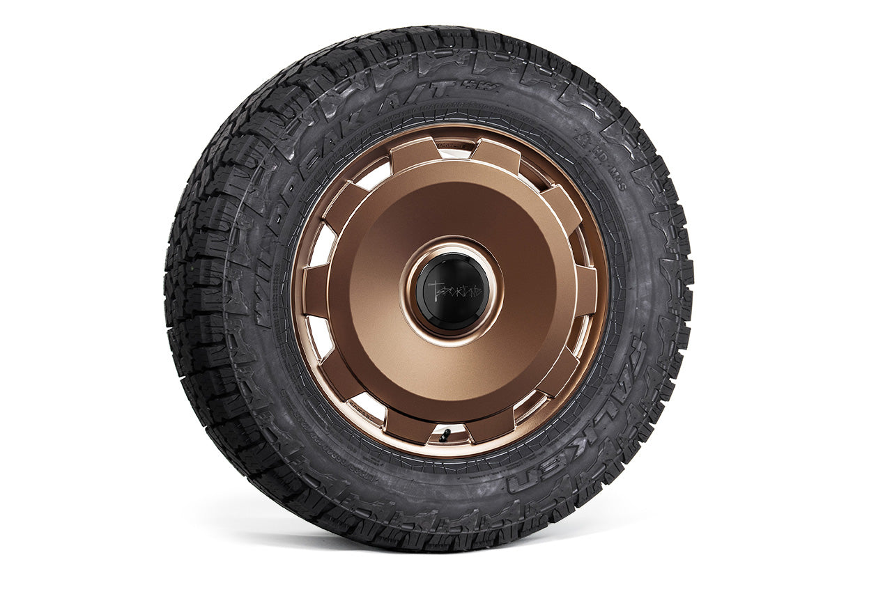 CTM 20" Tesla Cybertruck Fully Forged Monoblock Tesla Wheel and Tire Package (Set of 4)