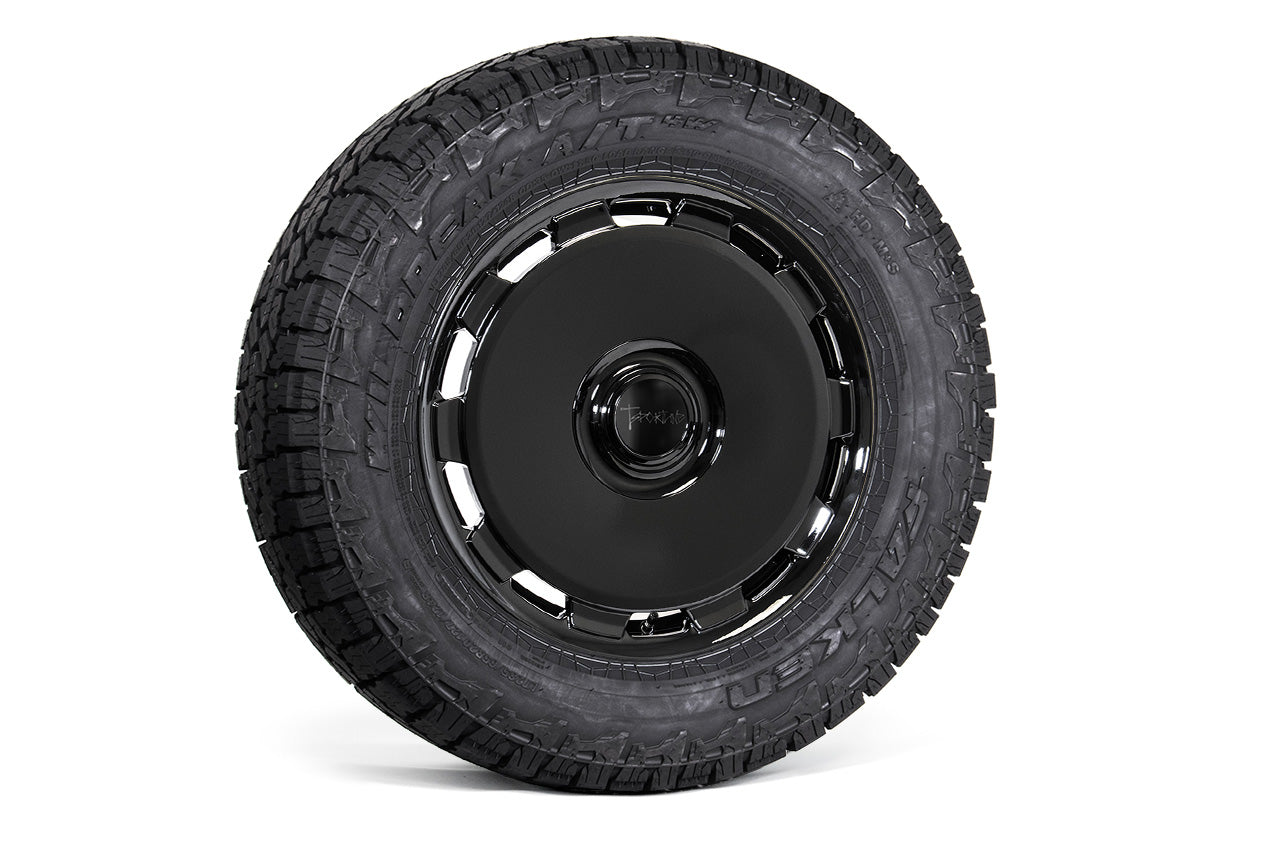 CTM 20" Tesla Cybertruck Fully Forged Monoblock Tesla Wheel and Tire Package (Set of 4)