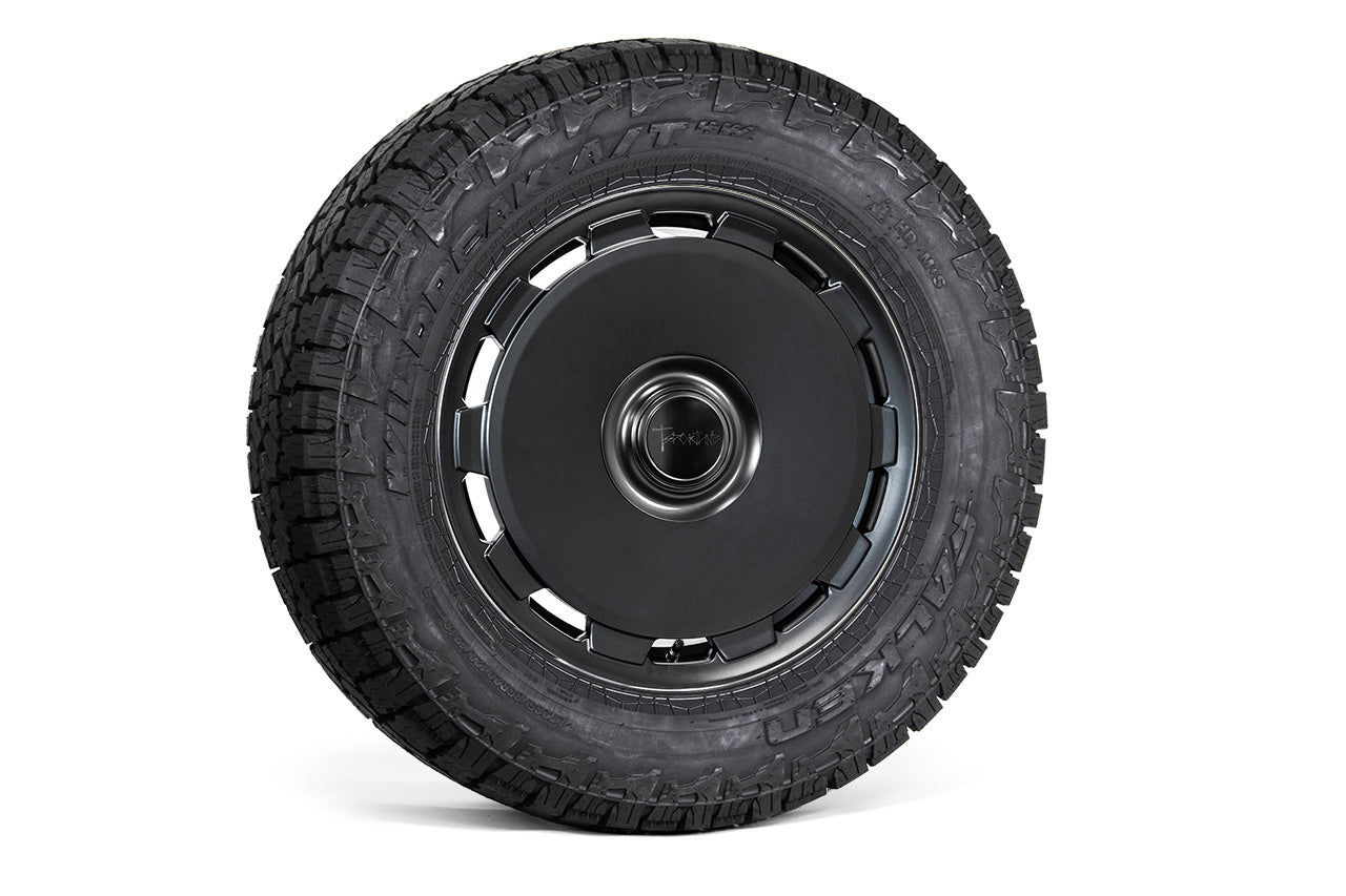 CTM 20" Tesla Cybertruck Fully Forged Monoblock Tesla Wheel and Tire Package (Set of 4)